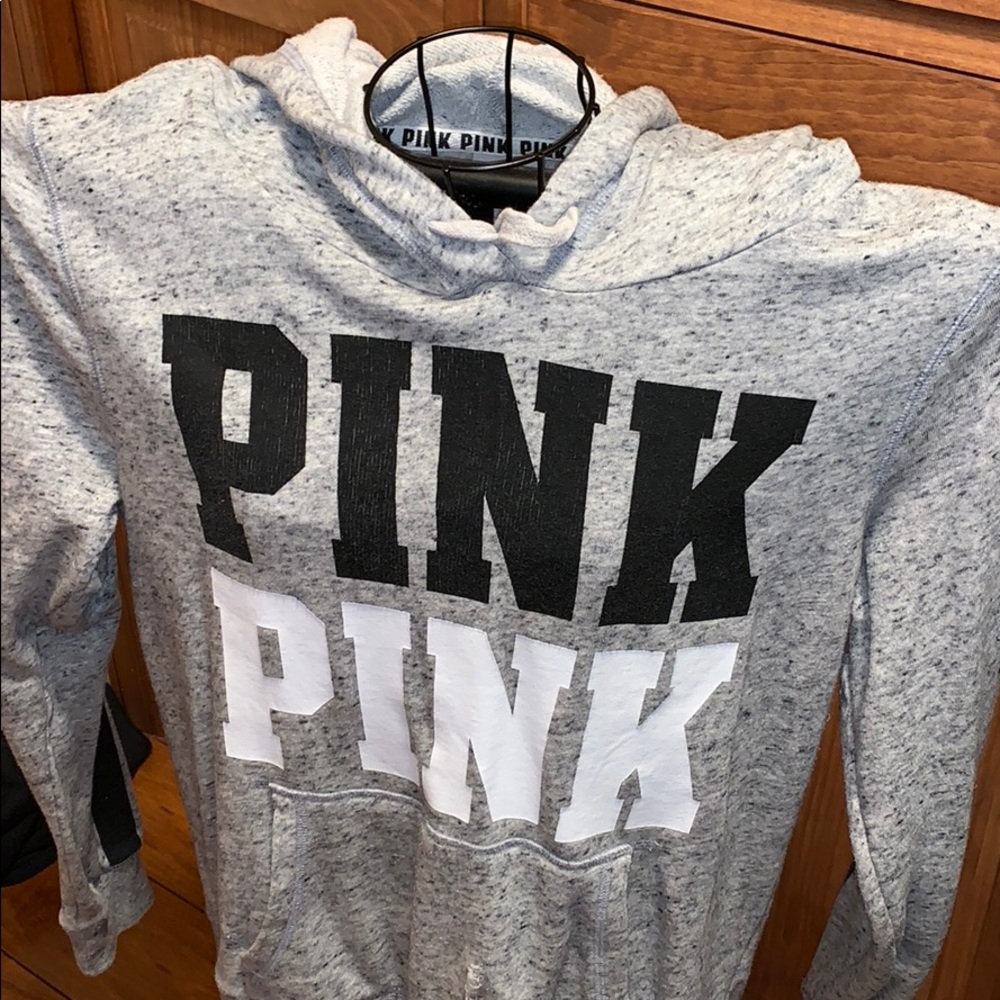 Pink hoodie